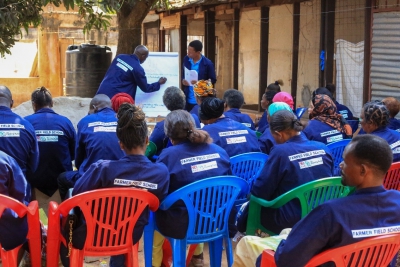 Renforcement des capacités des éleveurs
